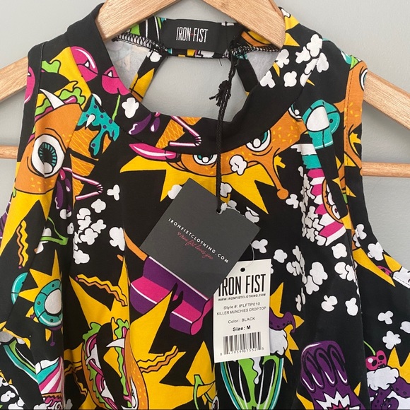 IRON FIST Killer Munchies Crop Top - Picture 5 of 7